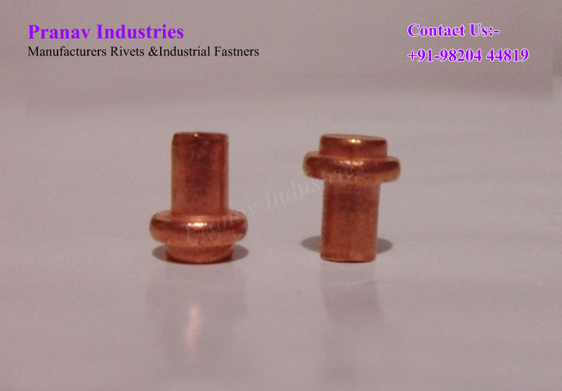 we provide all types of copper rivets 